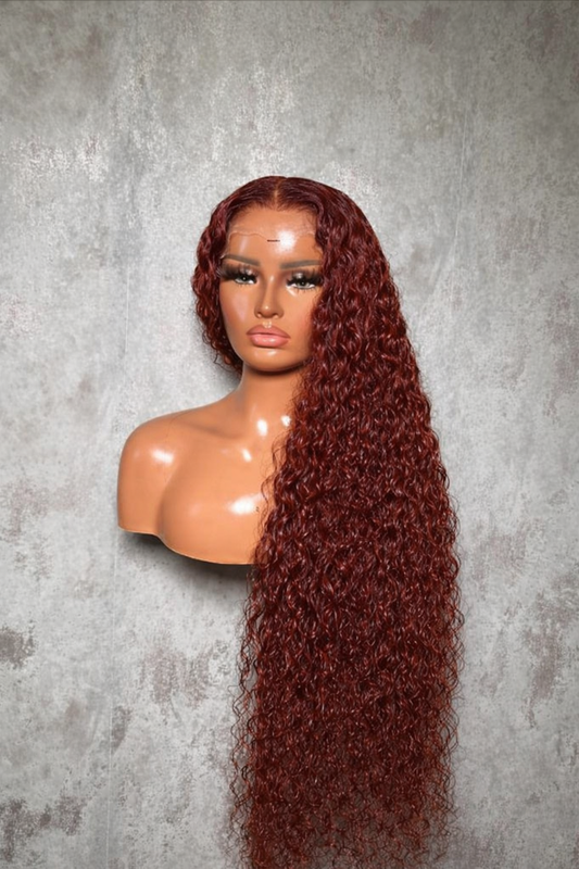 Reddish/Brown Water Wave